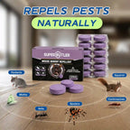 Rodent & Pest Repellent Balls - Peppermint Scent Barrier For Whole Home Insect & Rodent Protection
