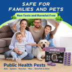 Rodent & Pest Repellent Balls - Peppermint Scent Barrier For Whole Home Insect & Rodent Protection